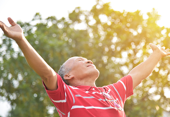 Improve your lung capacity—take a long, slow, deep breath