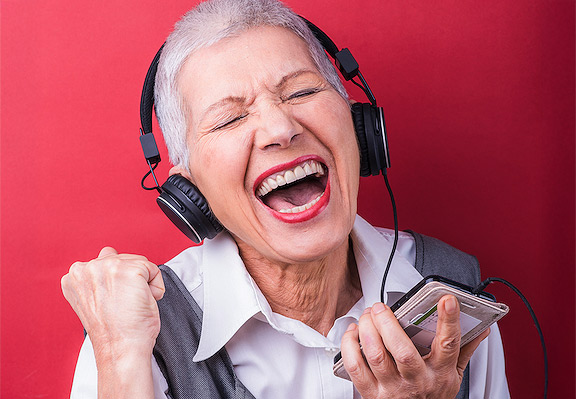 Singing for the joy of it!