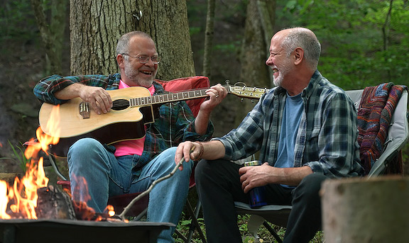 Singing by a Campfire