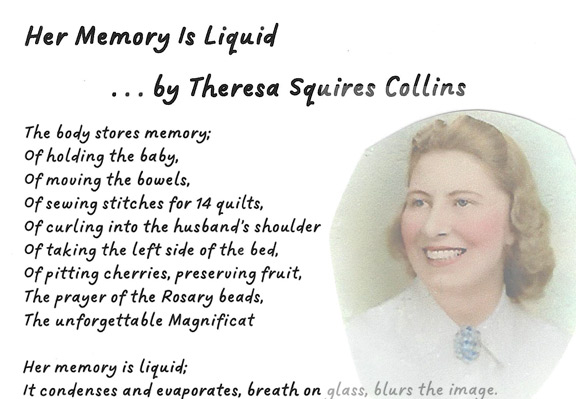 Her Memory Is Liquid: Poetry, Memory & Music