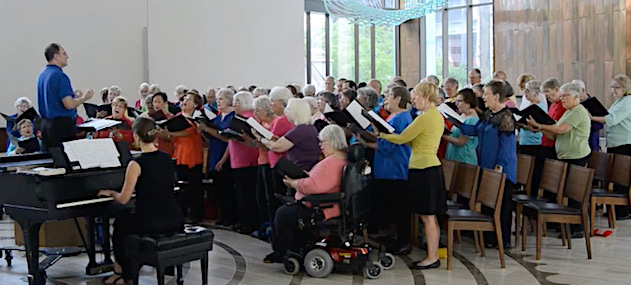 Rehearsing Song Lux Aeterna